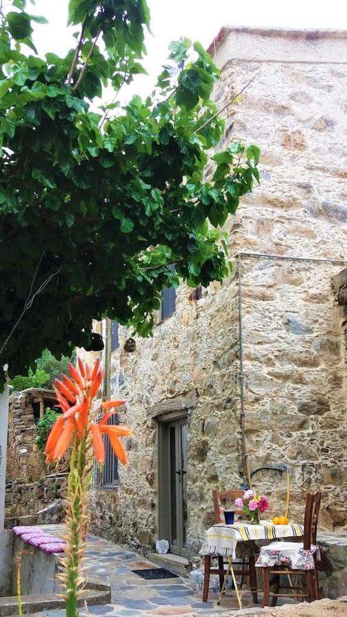 Casa Pappadiana Traditional Stonehouse Villa Kefálion Eksteriør billede